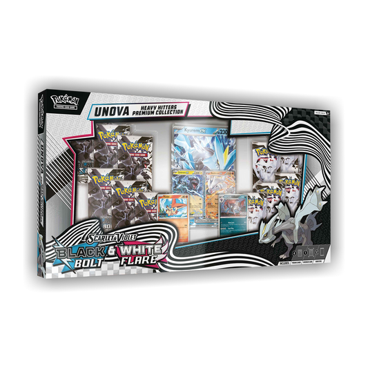 Pokémon Black Bolt & White Flare Unova Heavy Hitters Premium Collection