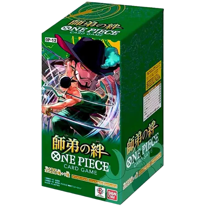 One Piece The Bond of Master and Disciple OP-12 Japanese Booster Box