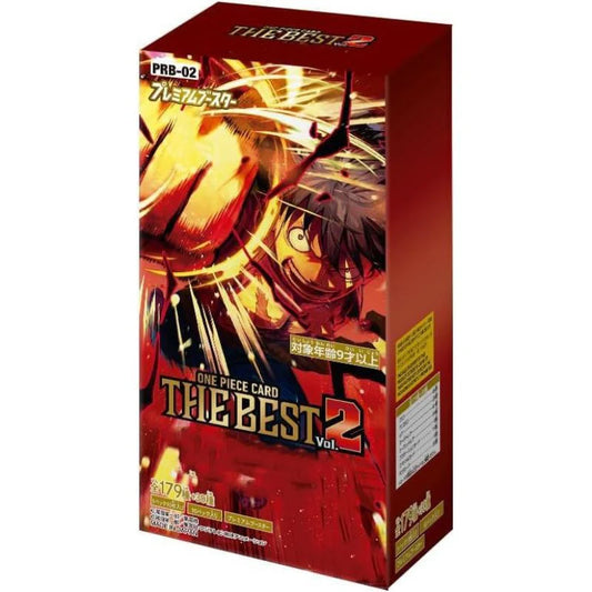 One Piece THE BEST Vol.2 PRB-02 Japanese Booster Box