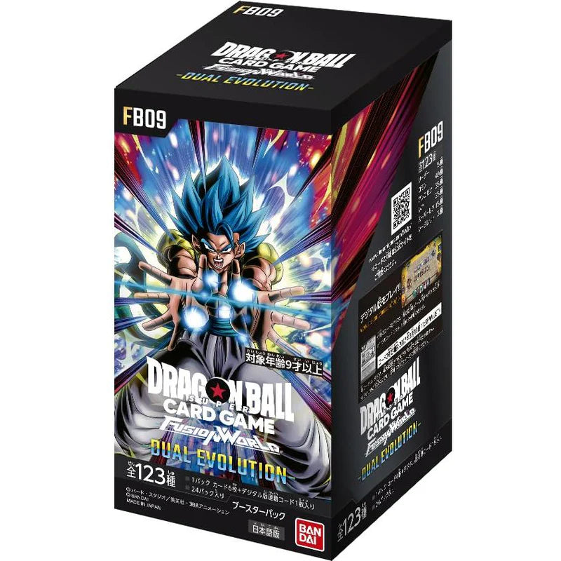 Dragon Ball Fusion World – FB09 “Dual Evolution” Japanese Booster Box