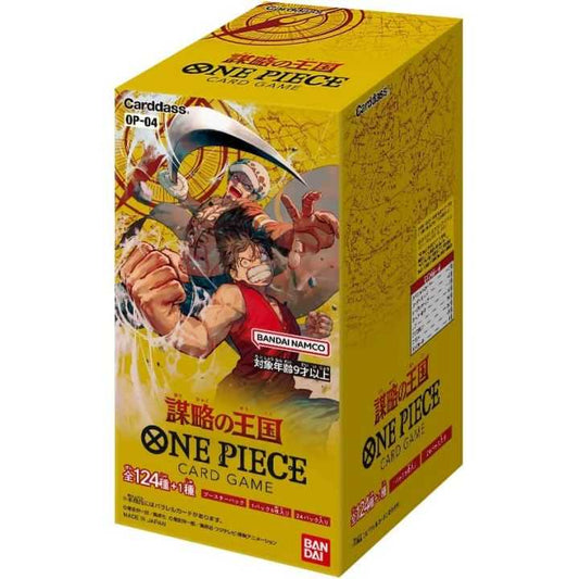 One Piece OP-04 Japanese Booster Box