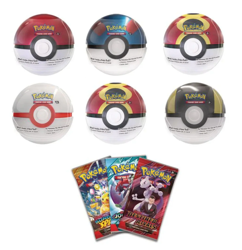 Pokeball tin